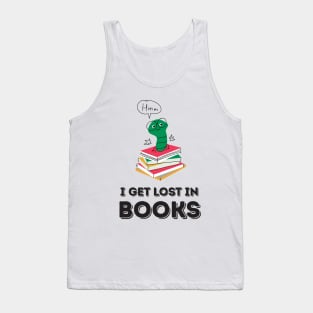 I get lost in books Tank Top